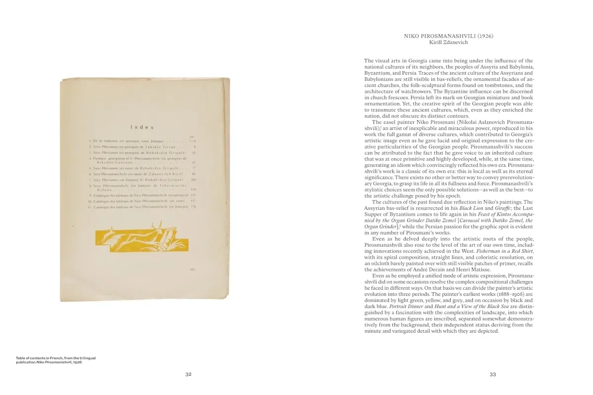 Bild: 9783775755146 | Niko Pirosmani | Beyeler | Taschenbuch | 200 S. | Englisch | 2023