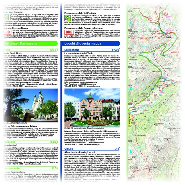 Bild: 9783961325146 | Publicpress Rad- und Wanderkarte Brixen, Unteres Pustertal /...