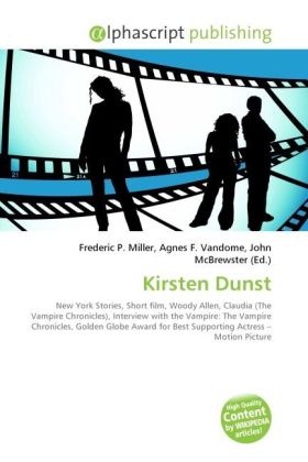 Kirsten Dunst | Frederic P. Miller (u. a.) | Taschenbuch | Englisch | Alphascript Publishing | EAN 9786130245146 - Miller, Frederic P.