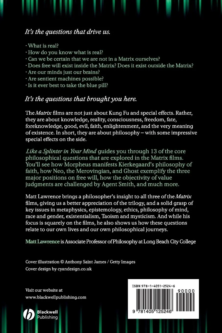 Rückseite: 9781405125246 | Like a Splinter in Your Mind | Matt Lawrence | Taschenbuch | Englisch