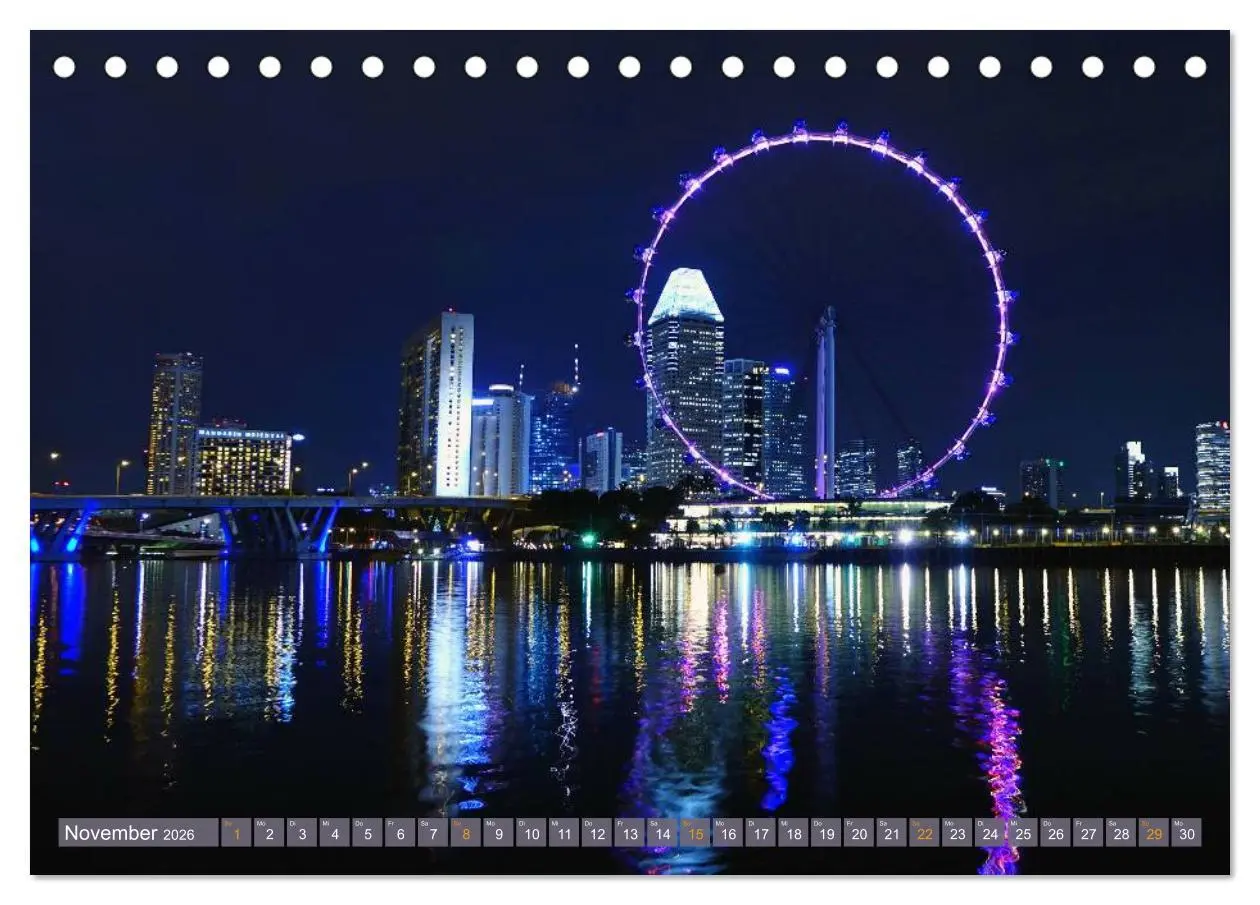 Bild: 9783457955246 | Singapur. Stadt der Superlative (Tischkalender 2026 DIN A5 quer),...