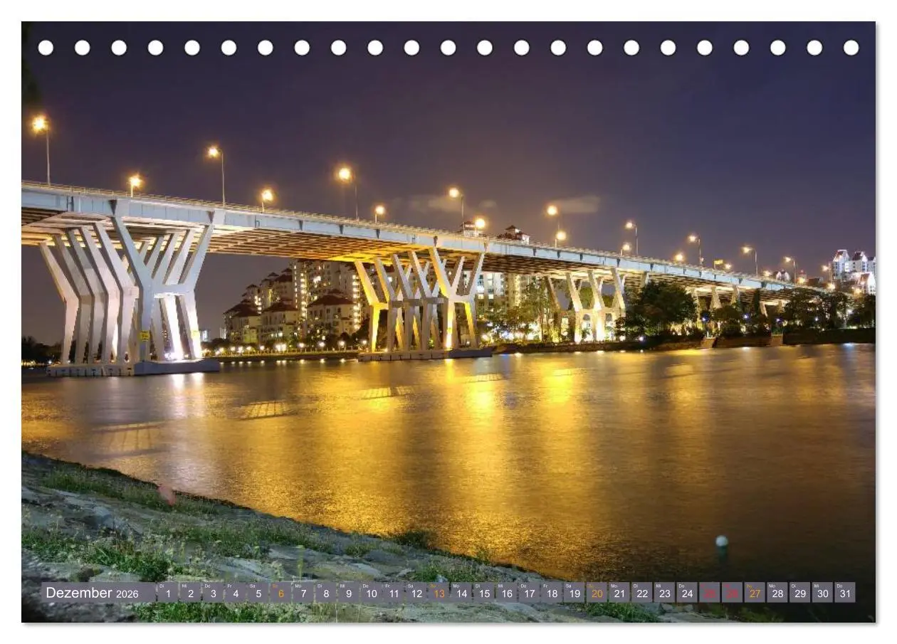 Bild: 9783457955246 | Singapur. Stadt der Superlative (Tischkalender 2026 DIN A5 quer),...