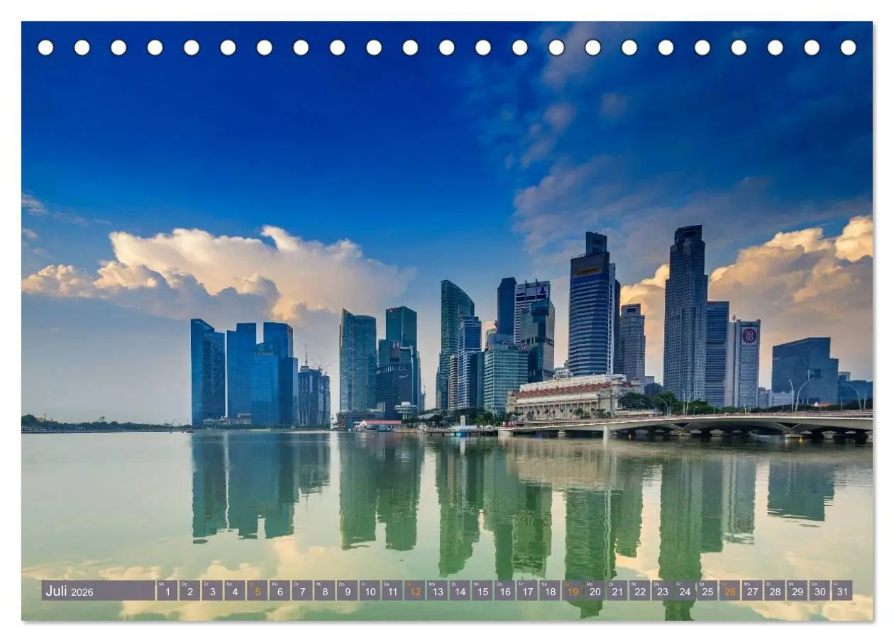 Bild: 9783457955246 | Singapur. Stadt der Superlative (Tischkalender 2026 DIN A5 quer),...