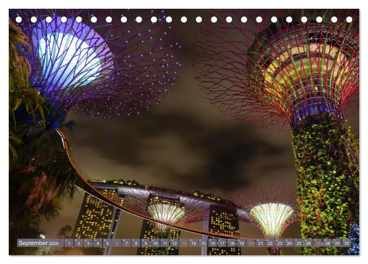 Bild: 9783457955246 | Singapur. Stadt der Superlative (Tischkalender 2026 DIN A5 quer),...
