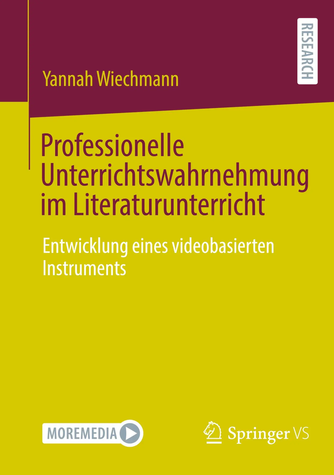 Professionelle Unterrichtswahrnehmung im Literaturunterricht