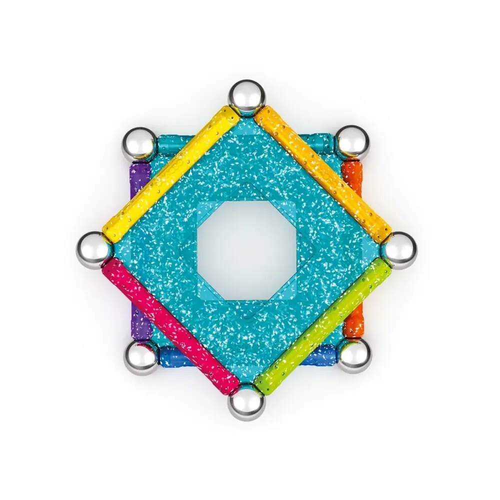 Bild: 871772005346 | Geomag Glitter Panels Recycled 22 | In Karton | 507060 | Deutsch
