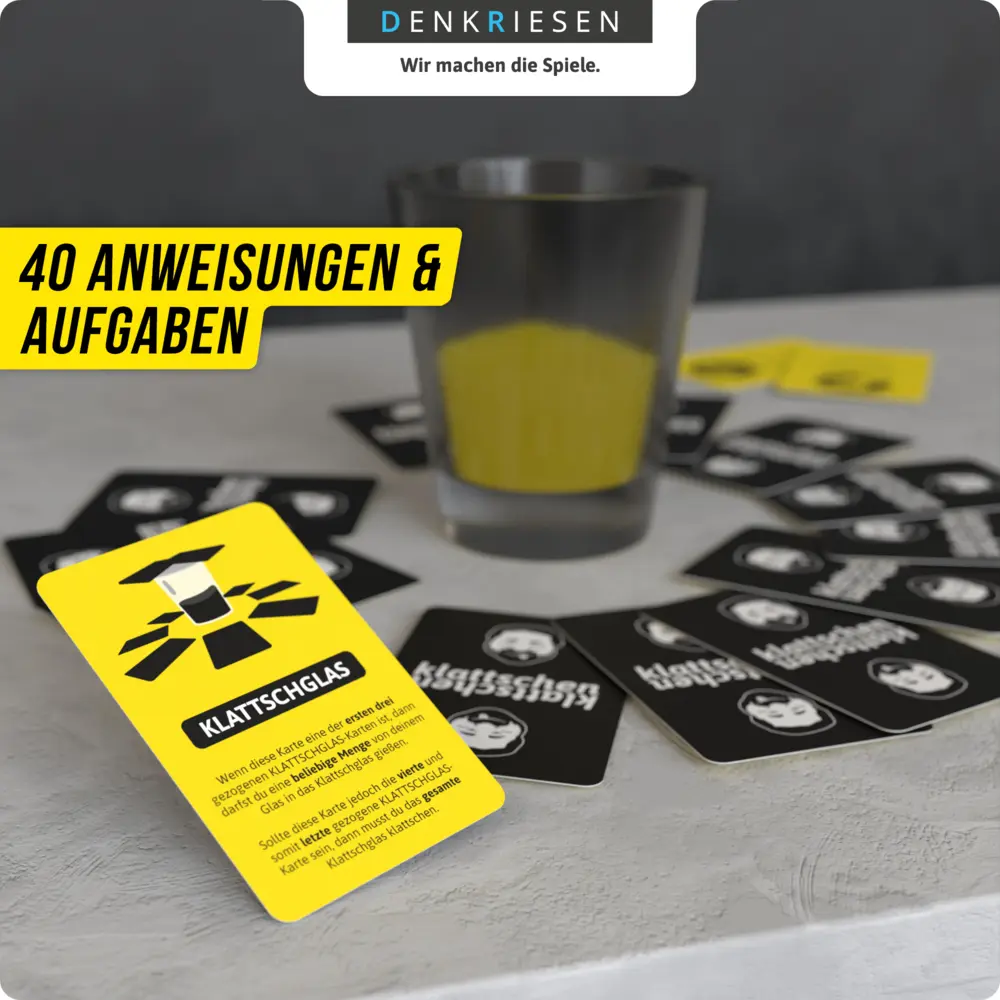 Bild: 4260528095346 | DENKRIESEN - klattschen® - Trinkspiel - BVB Edition | Görz (u. a.)