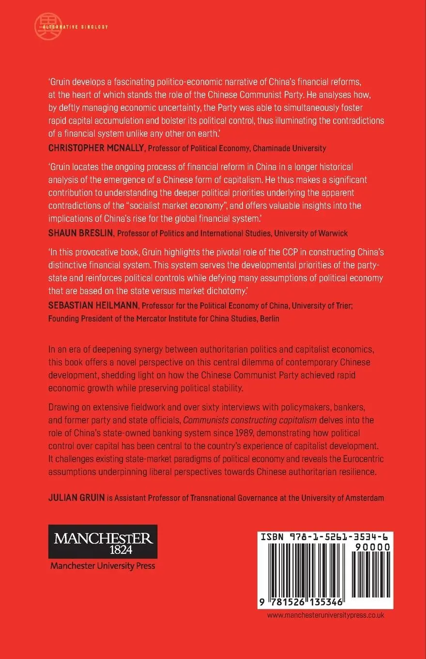 Rückseite: 9781526135346 | Communists constructing capitalism | Julian Gruin | Taschenbuch | 2019
