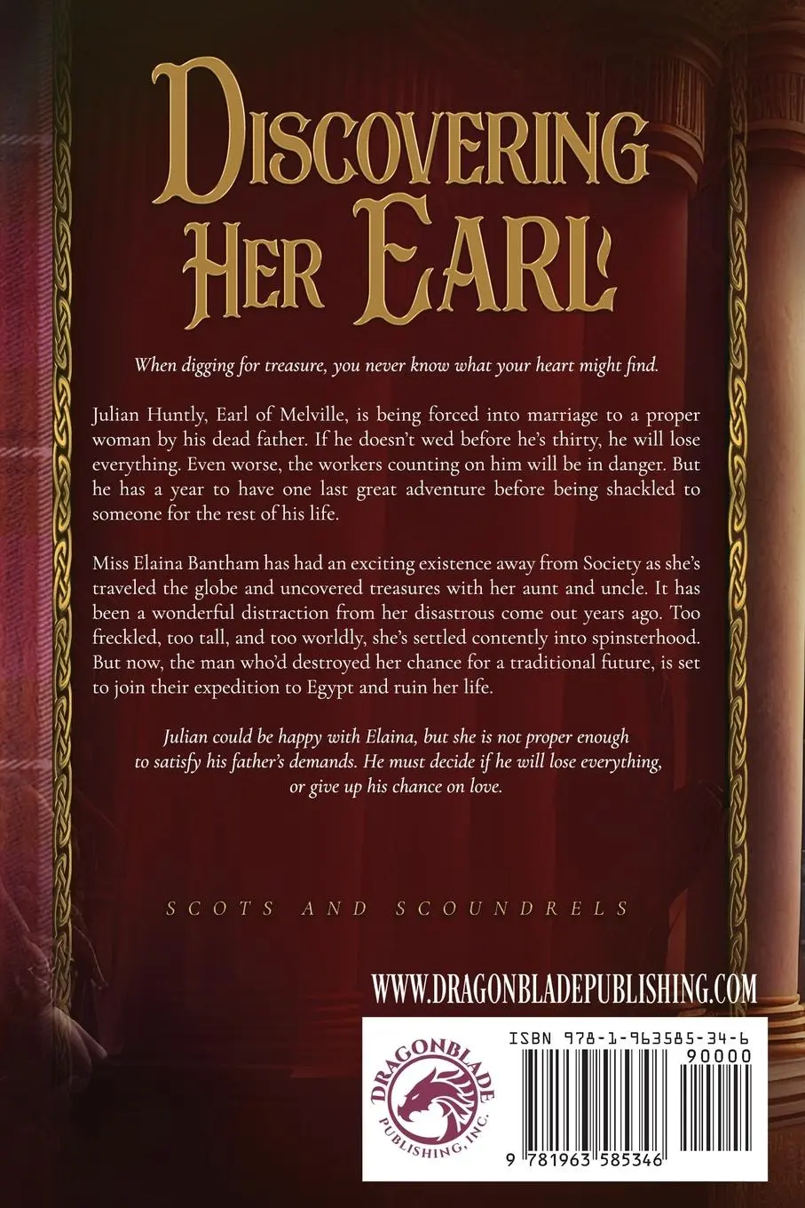 Rückseite: 9781963585346 | Discovering Her Earl | Allison B. Hanson | Taschenbuch | Englisch