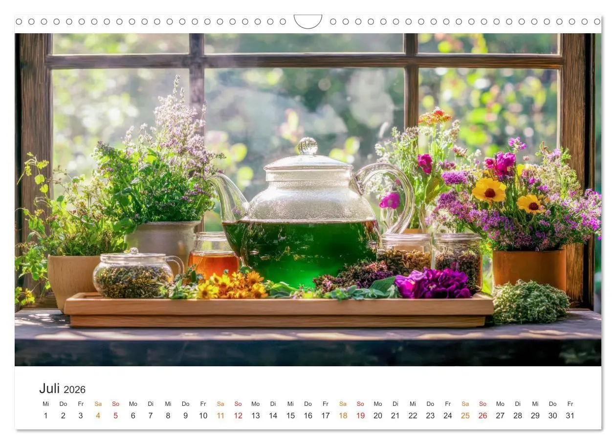 Bild: 9783457255346 | Küchenkalender - Momente voller Schönheit (Wandkalender 2026 DIN A3...
