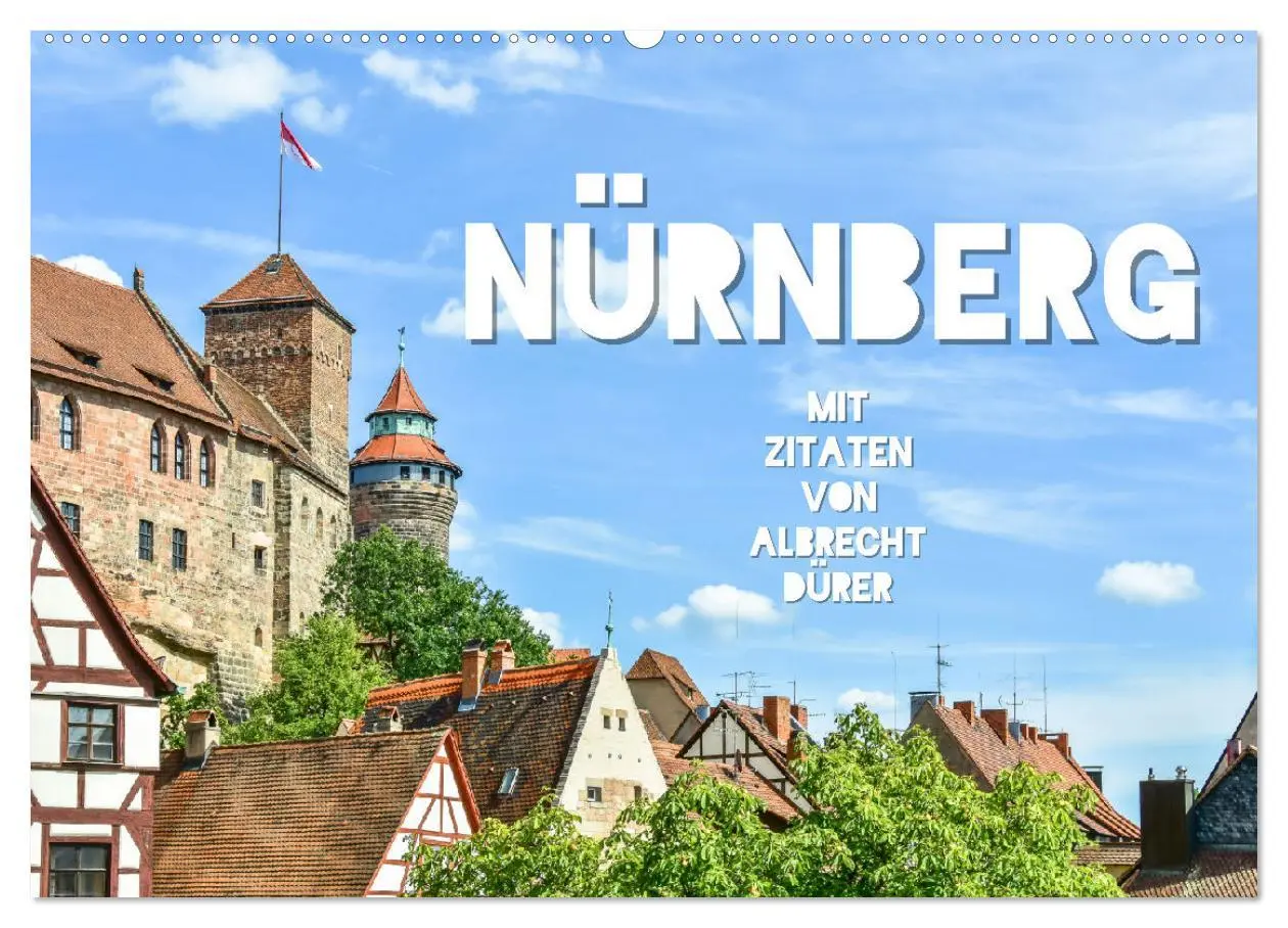 Cover: 9783457565346 | Nürnberg mit Zitaten von Albrecht Dürer (Wandkalender 2026 DIN A2...
