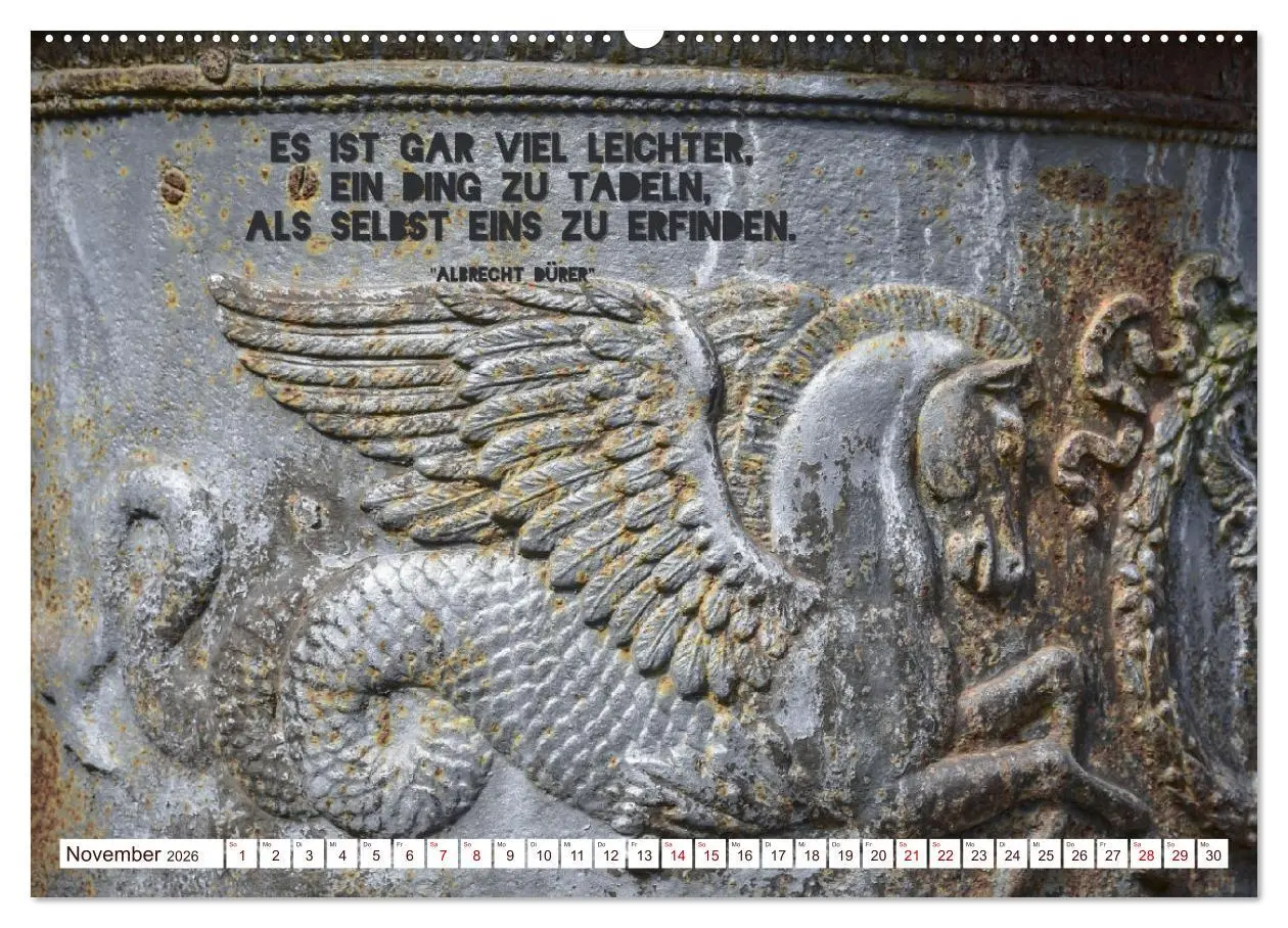 Bild: 9783457565346 | Nürnberg mit Zitaten von Albrecht Dürer (Wandkalender 2026 DIN A2...