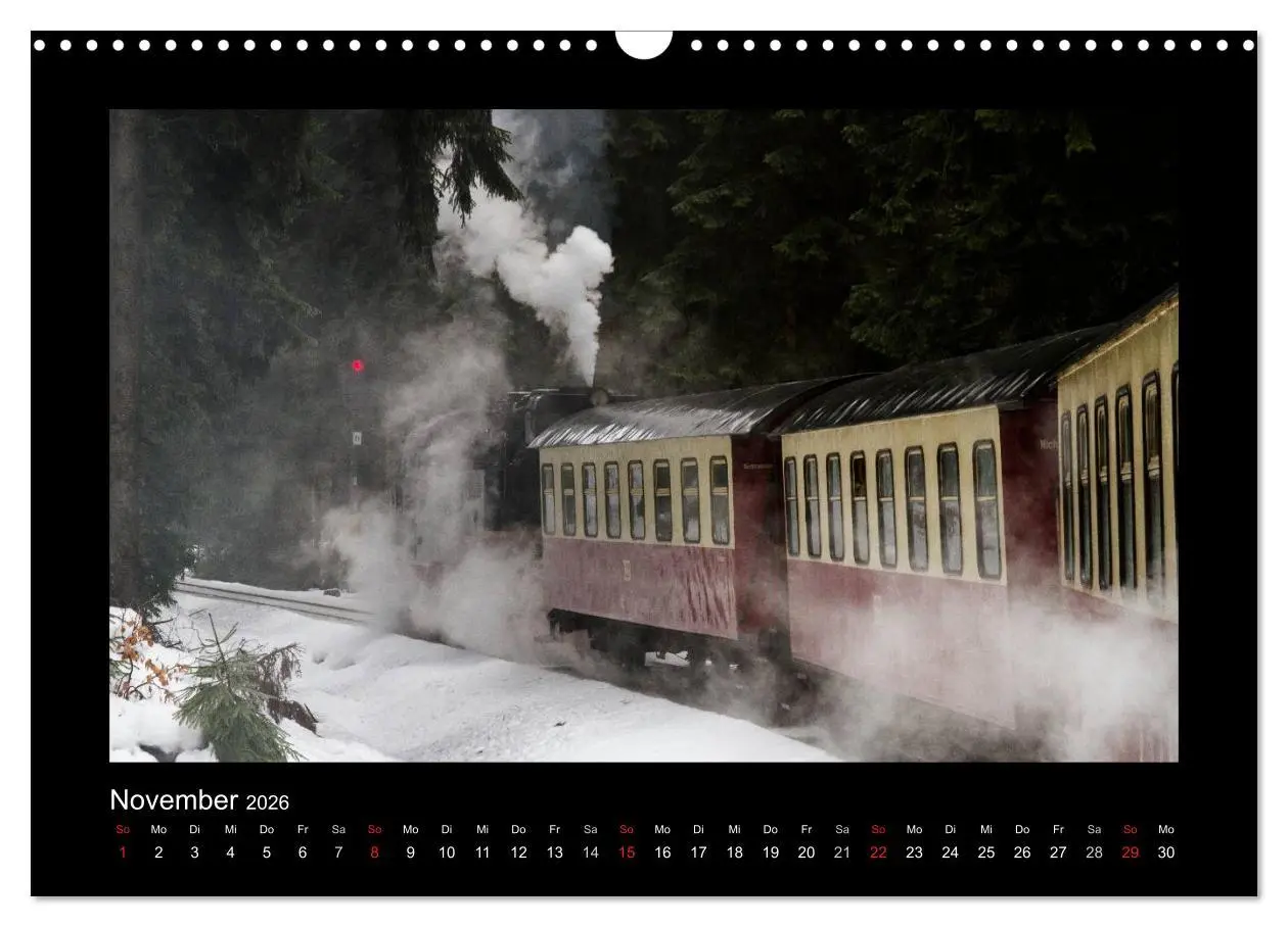 Bild: 9783516105346 | Dampferlebnis im Harz (Wandkalender 2026 DIN A3 quer), CALVENDO...