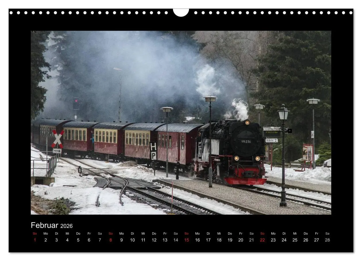 Bild: 9783516105346 | Dampferlebnis im Harz (Wandkalender 2026 DIN A3 quer), CALVENDO...