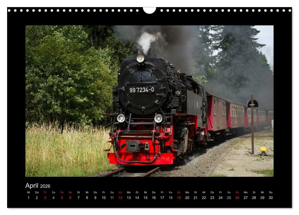 Bild: 9783516105346 | Dampferlebnis im Harz (Wandkalender 2026 DIN A3 quer), CALVENDO...