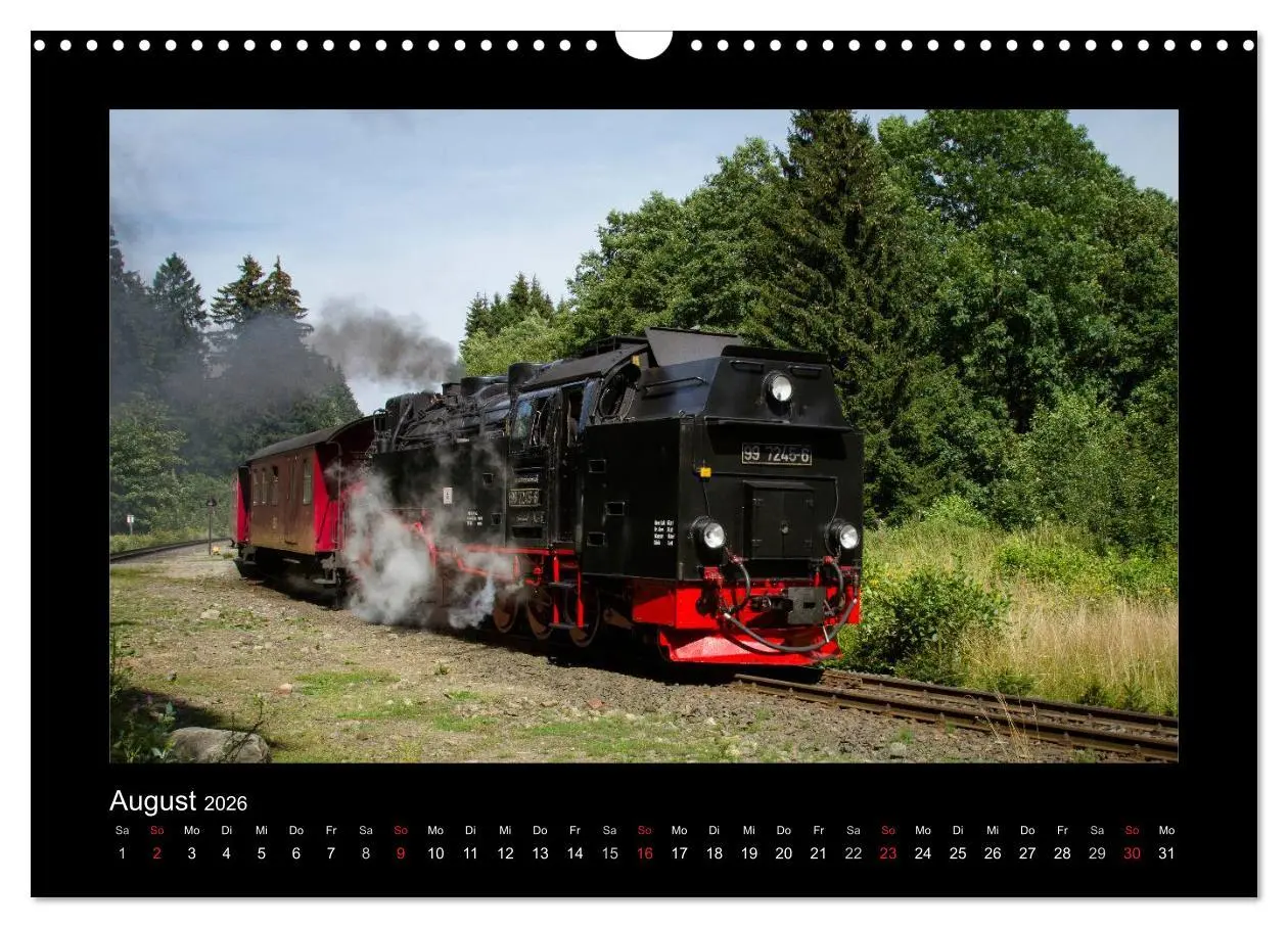 Bild: 9783516105346 | Dampferlebnis im Harz (Wandkalender 2026 DIN A3 quer), CALVENDO...