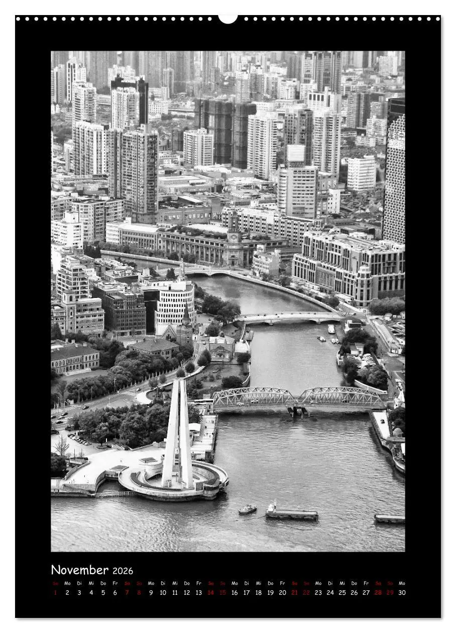 Bild: 9783516415346 | Shanghai zwischen Tradition und Business (Wandkalender 2026 DIN A2...