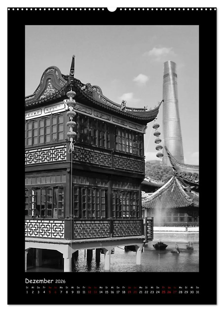 Bild: 9783516415346 | Shanghai zwischen Tradition und Business (Wandkalender 2026 DIN A2...