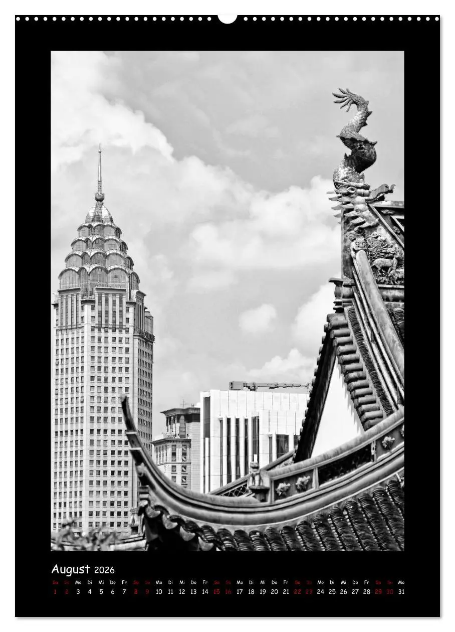 Bild: 9783516415346 | Shanghai zwischen Tradition und Business (Wandkalender 2026 DIN A2...