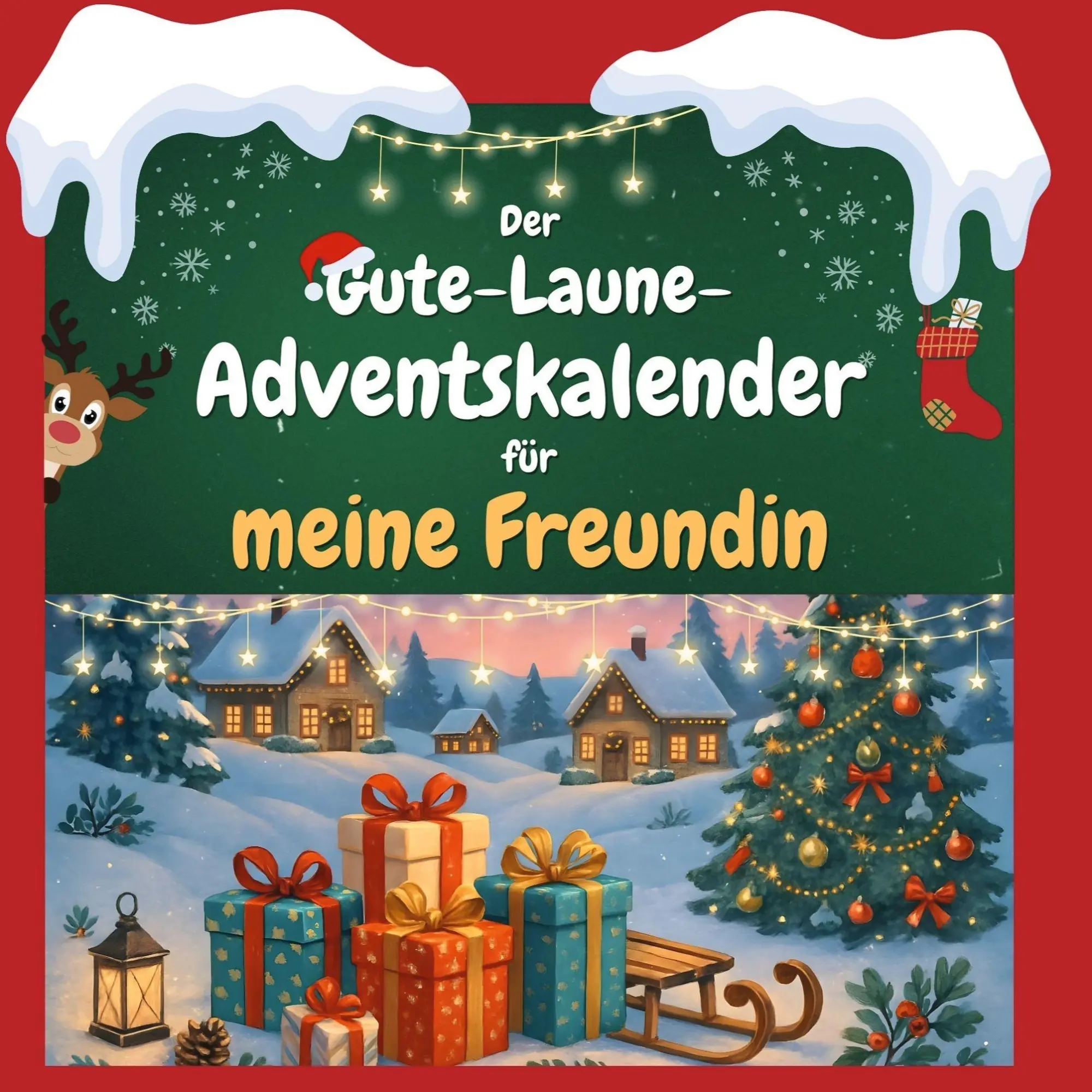 Cover: 9783695305346 | Der Gute-Laune-Adventskalender für meine Freundin | Anton Weber | Buch