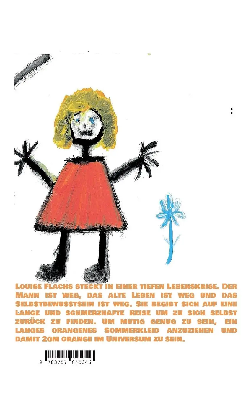 Rückseite: 9783757845346 | 2qm orange | Doreen Pelz | Taschenbuch | Paperback | 230 S. | Deutsch