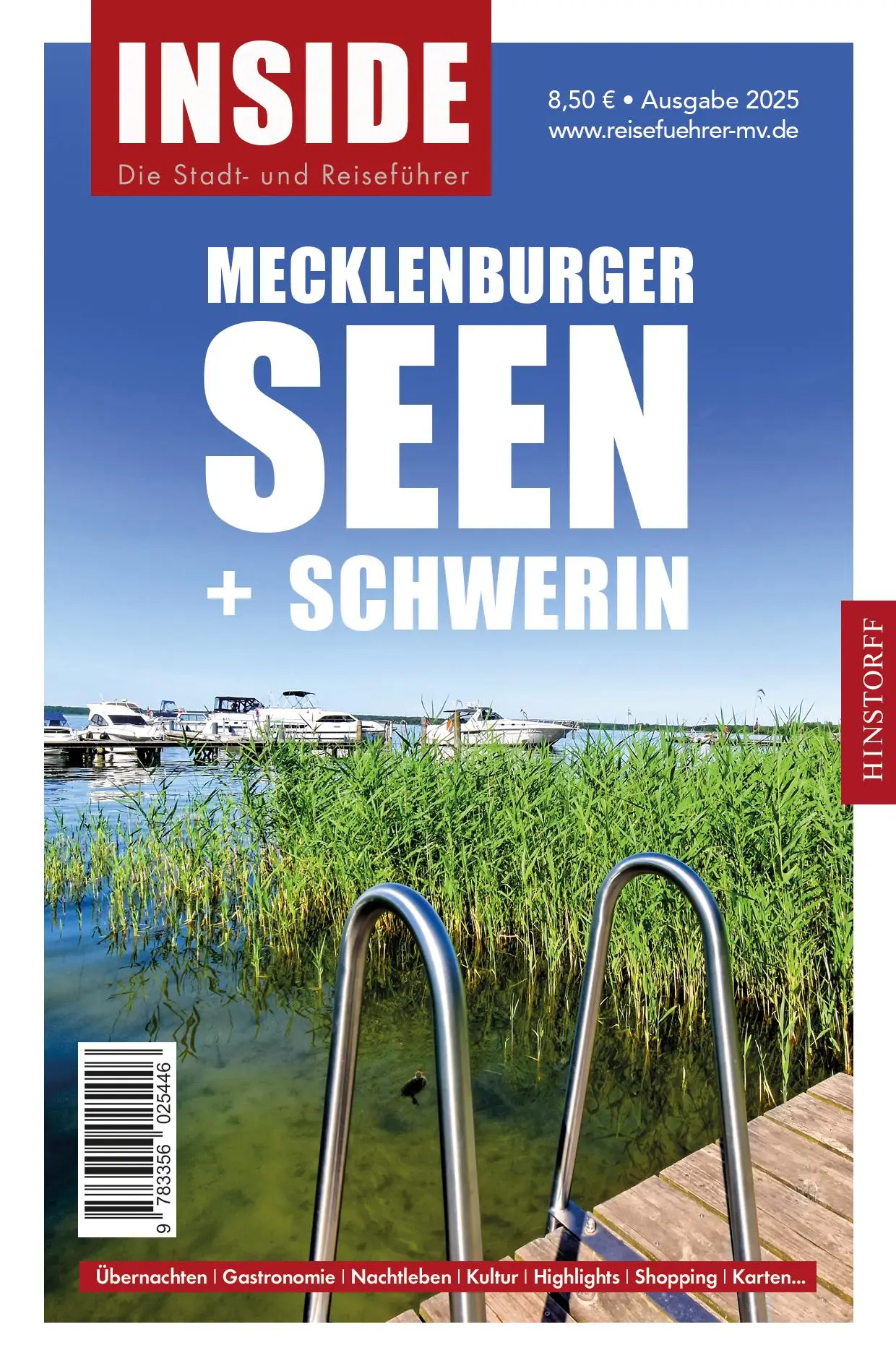Cover: 9783356025446 | Mecklenburgische Seenplatte INSIDE 2025 | Andreas Meyer | Taschenbuch
