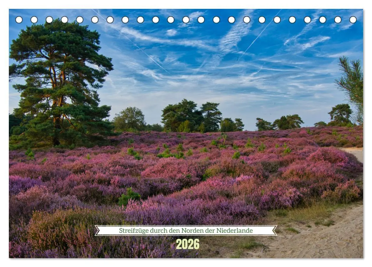 Cover: 9783457865446 | Streifzüge durch den Norden der Niederlande (Tischkalender 2026 DIN...