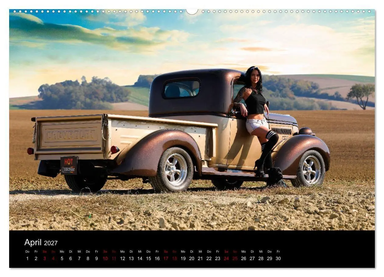 Bild: 9783569355446 | Hot Chrome US Automobile (Wandkalender 2027 DIN A2 quer), CALVENDO...
