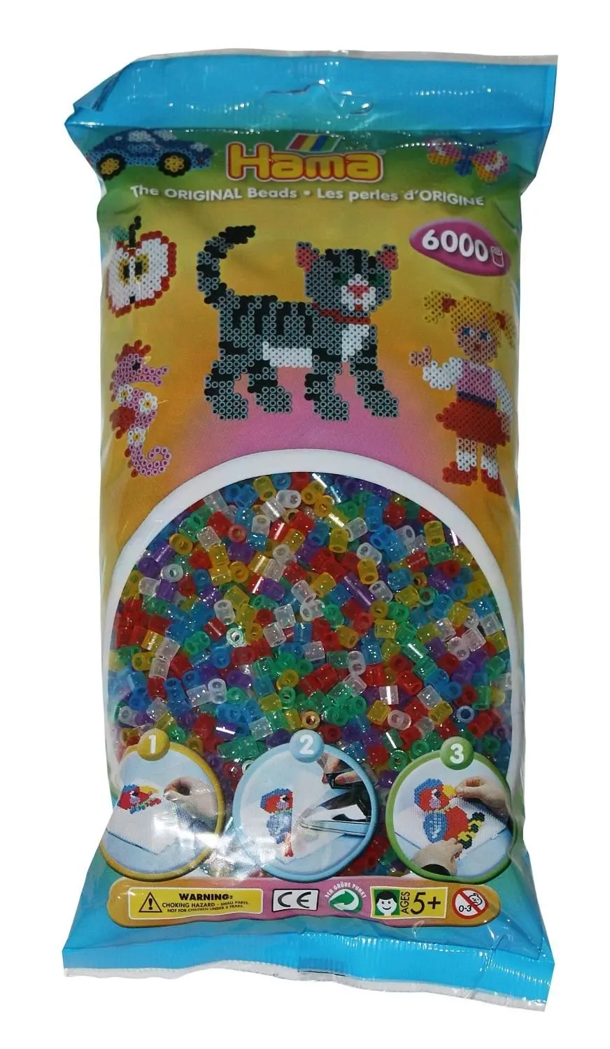 Cover: 28178205546 | HAMA B?gelperlen - 6000X MIX 54 GLI. | Deutsch | 2014 | HAMA