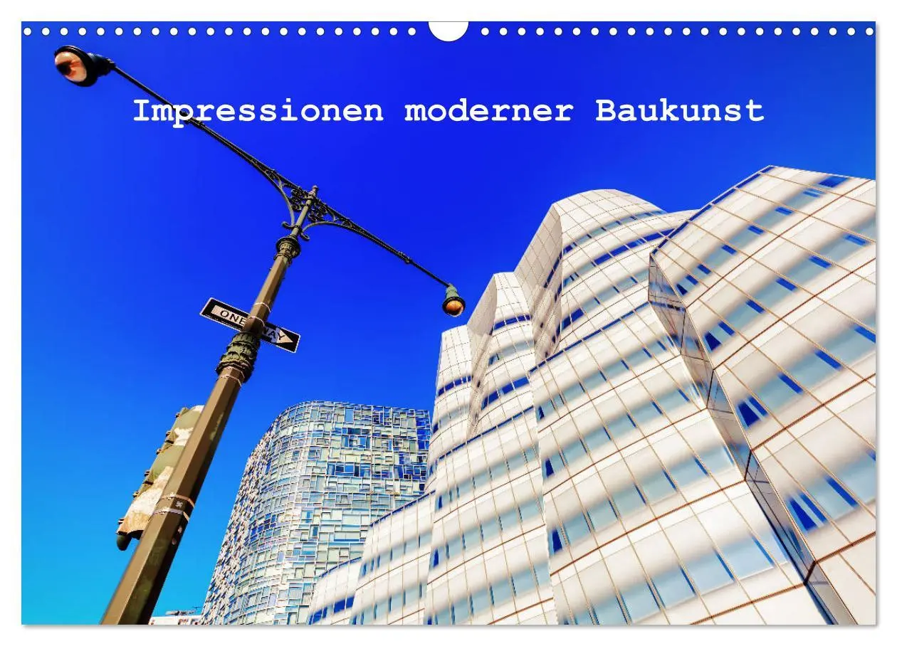 Cover: 9783457855546 | Impressionen moderner Baukunst (Wandkalender 2026 DIN A3 quer),...