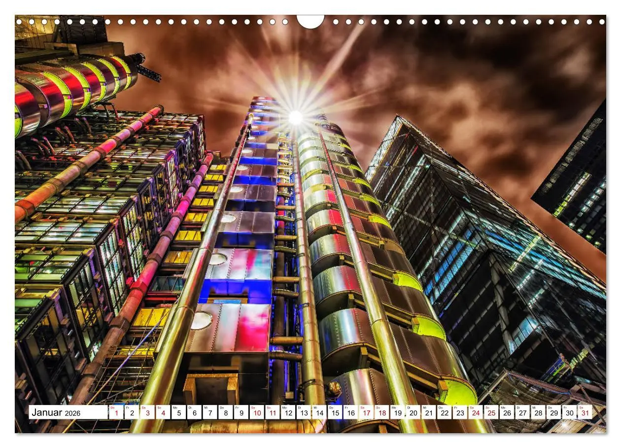 Bild: 9783457855546 | Impressionen moderner Baukunst (Wandkalender 2026 DIN A3 quer),...