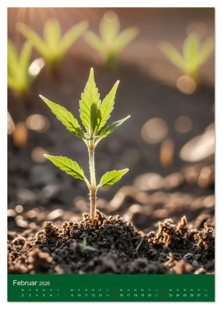Bild: 9783516635546 | Grow your Year - Der Cannabis Kalender für Fans und Grower...