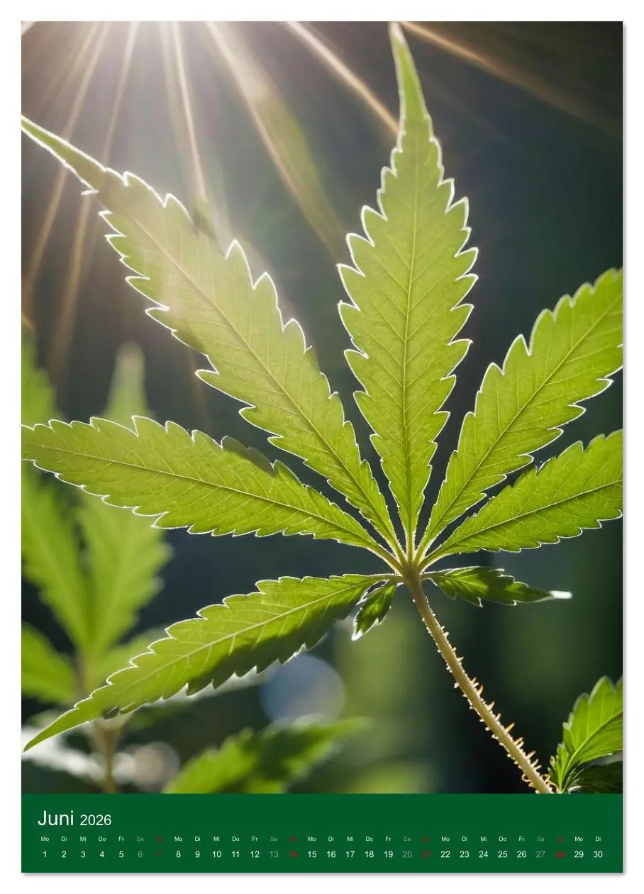 Bild: 9783516635546 | Grow your Year - Der Cannabis Kalender für Fans und Grower...