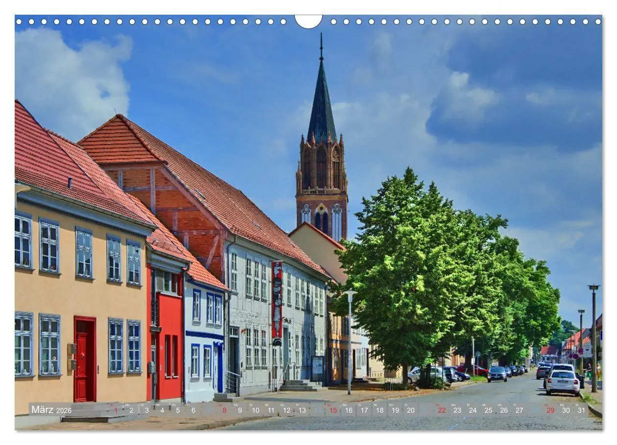 Bild: 9783516705546 | Neubrandenburg - Stadt der 4 Türme (Wandkalender 2026 DIN A3 quer),...