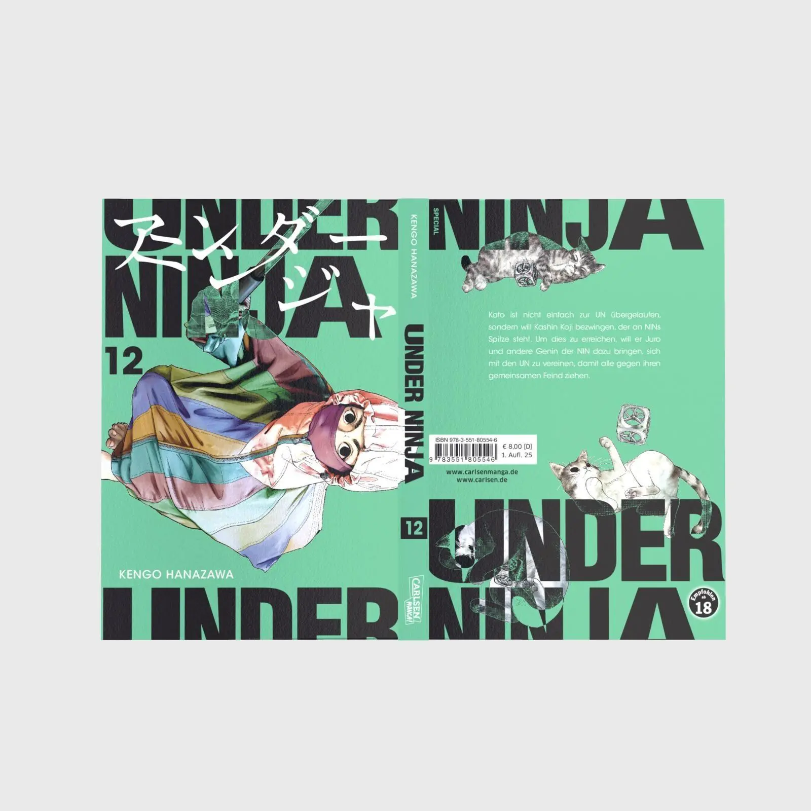 Bild: 9783551805546 | Under Ninja 12 | Kengo Hanazawa | Taschenbuch | Under Ninja | 192 S.