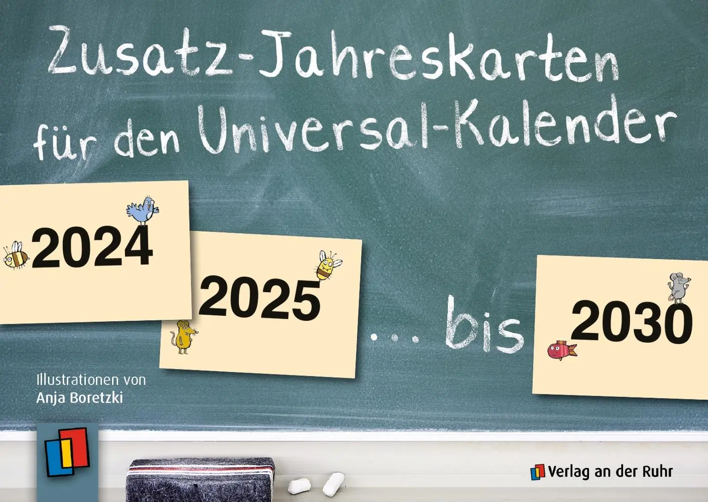 Cover: 9783834665546 | Zusatz-Jahreskarten 2024 - 2030 für den Universal-Kalender | Boretzki