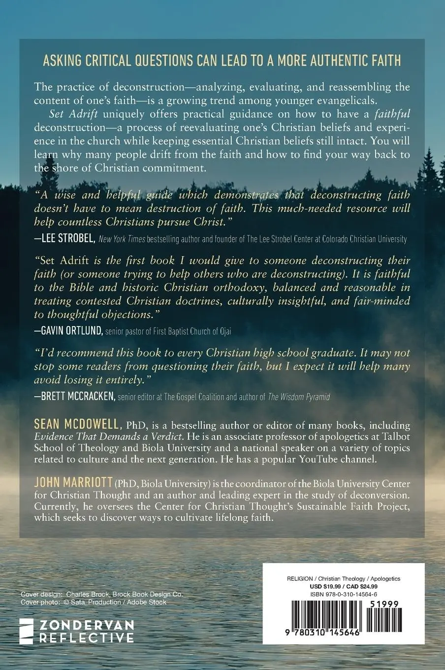 Rückseite: 9780310145646 | Set Adrift | Sean Mcdowell (u. a.) | Taschenbuch | Englisch | 2023