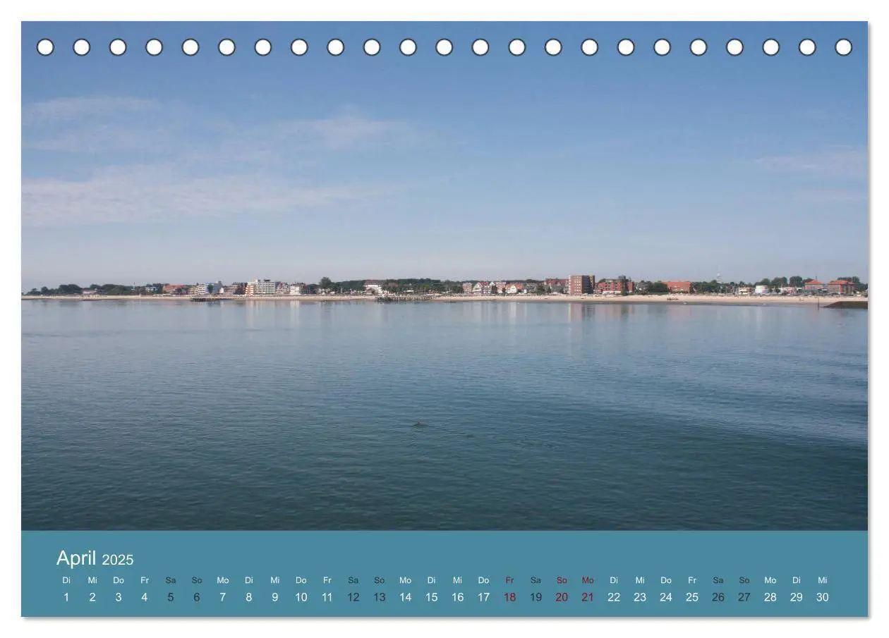 Bild: 9783435755646 | Föhr 2025. Porträt einer Insel (Tischkalender 2025 DIN A5 quer),...