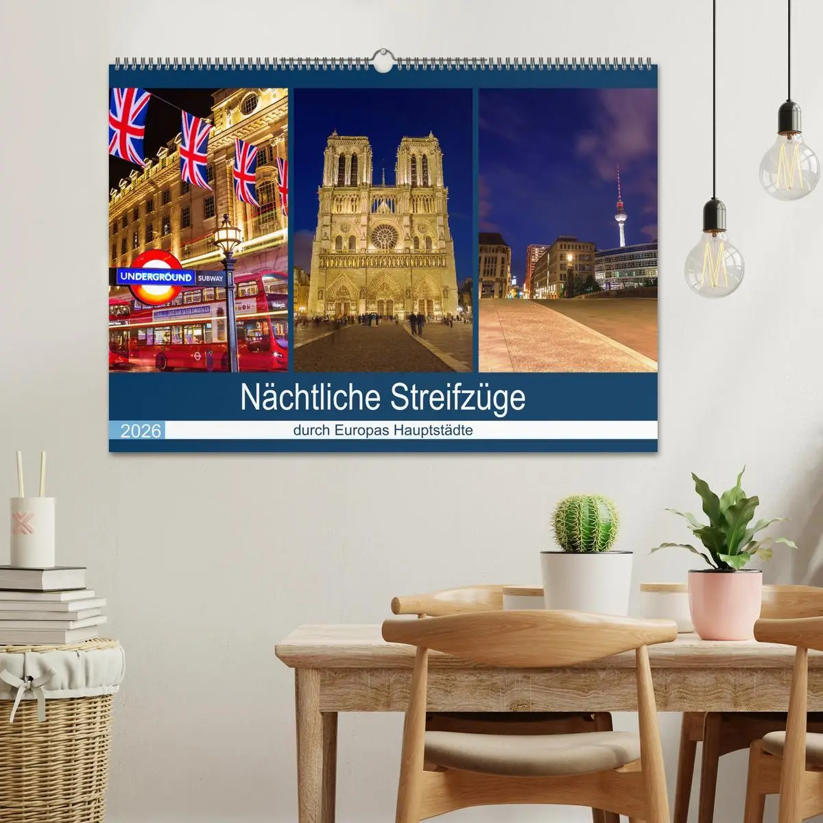 Bild: 9783457775646 | Nächtliche Streifzüge durch Europas Hauptstädte (Wandkalender 2026...