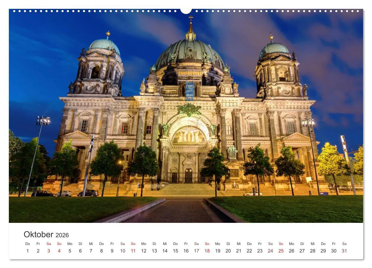 Bild: 9783457775646 | Nächtliche Streifzüge durch Europas Hauptstädte (Wandkalender 2026...