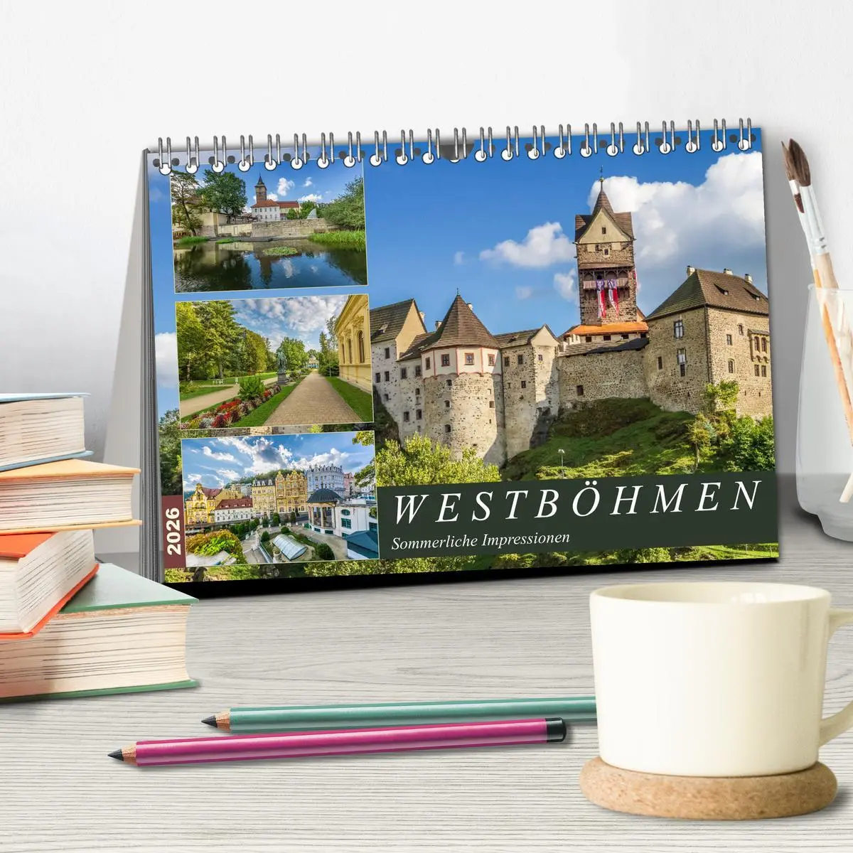 Bild: 9783457845646 | WESTBÖHMEN Sommerliche Impressionen (Tischkalender 2026 DIN A5...