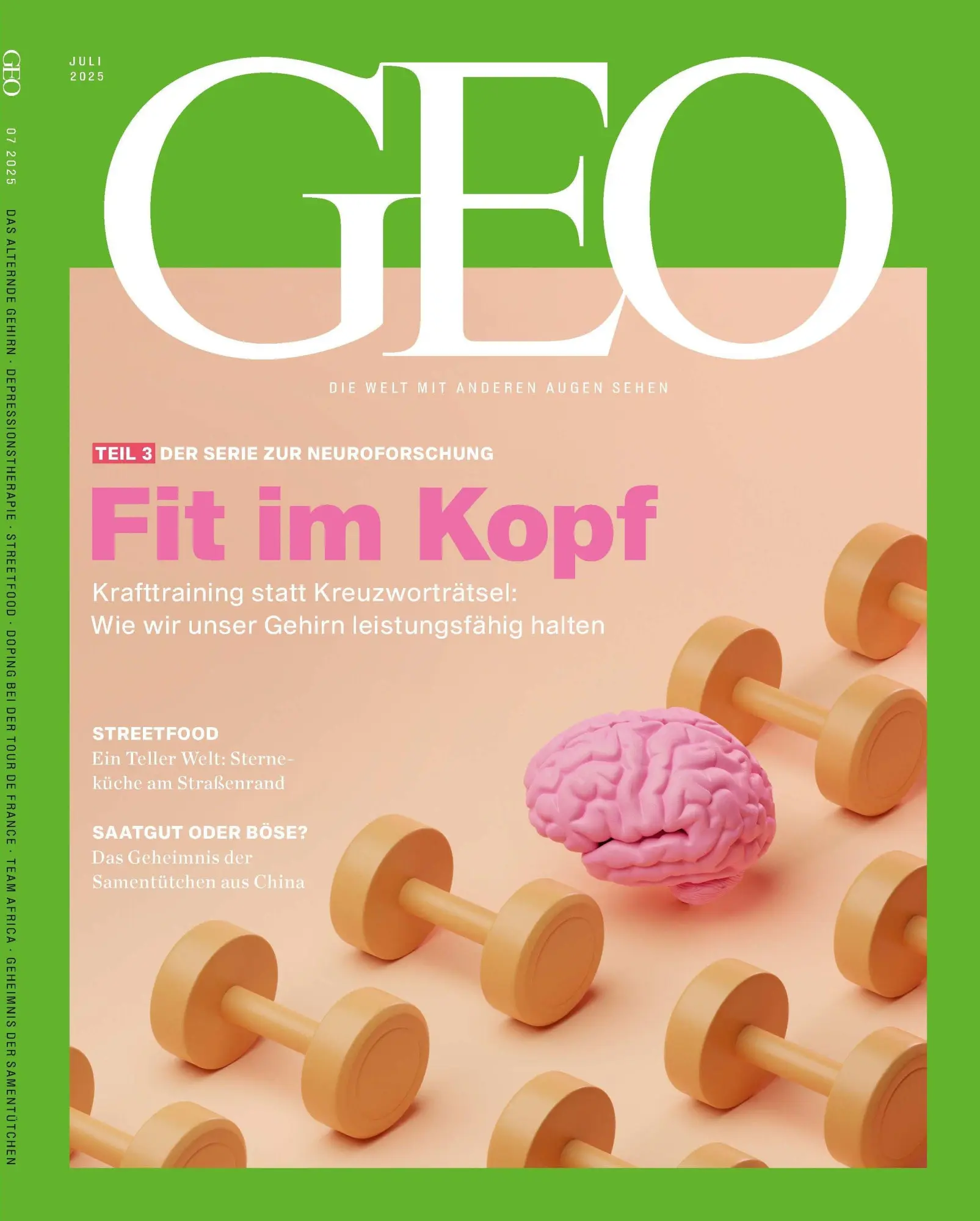 Cover: 9783652015646 | GEO 07/2025 - Fit im Kopf | Seh die Welt mit anderen Augen | Broschüre