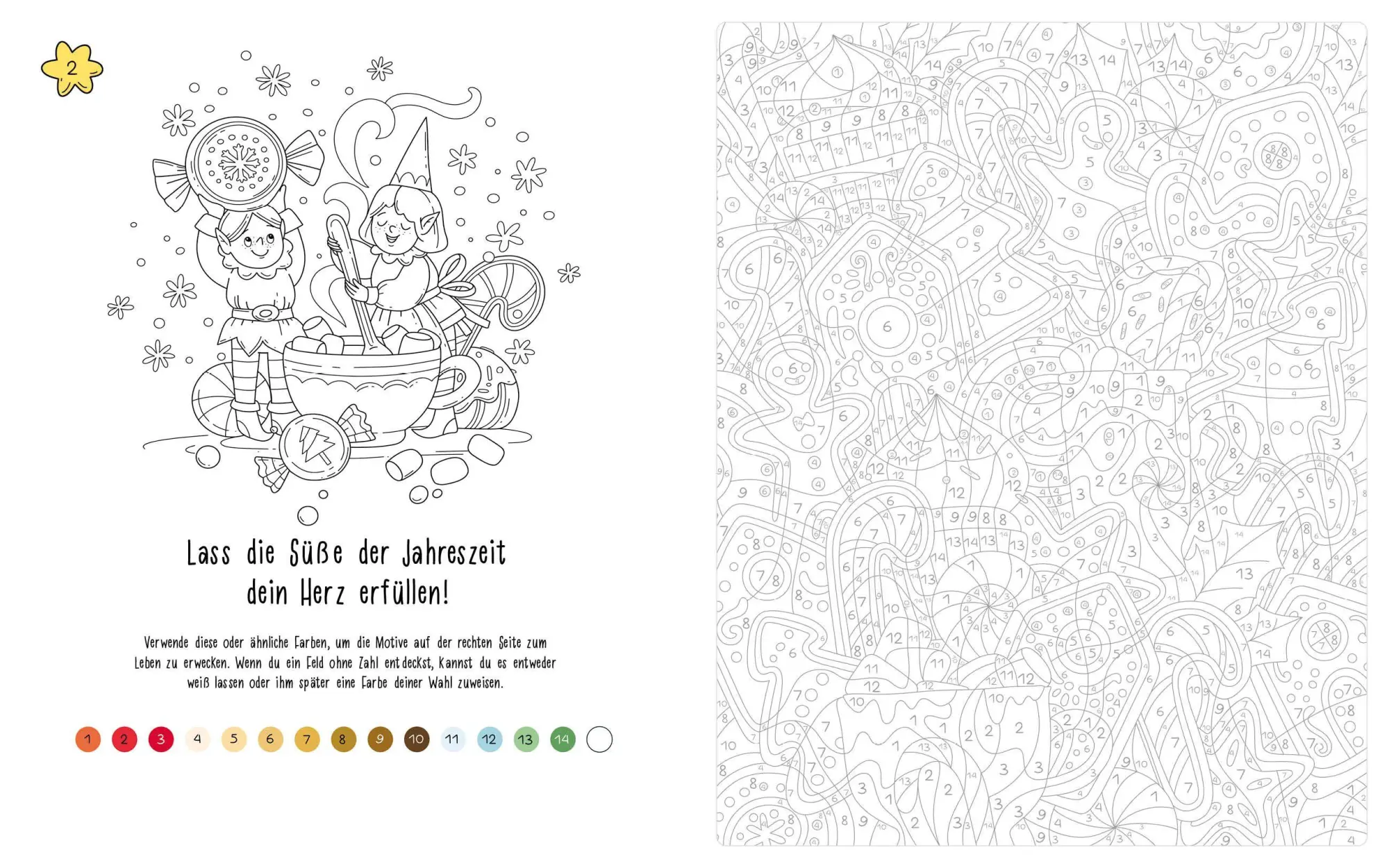 Bild: 9783745935646 | Malen nach Zahlen - Wichtel-Wunderland | Tonia Tkach | Taschenbuch