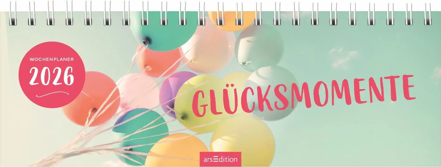 Cover: 4014489135746 | Tischkalender Glücksmomente 2026 | Kalender | 128 S. | Deutsch | 2026