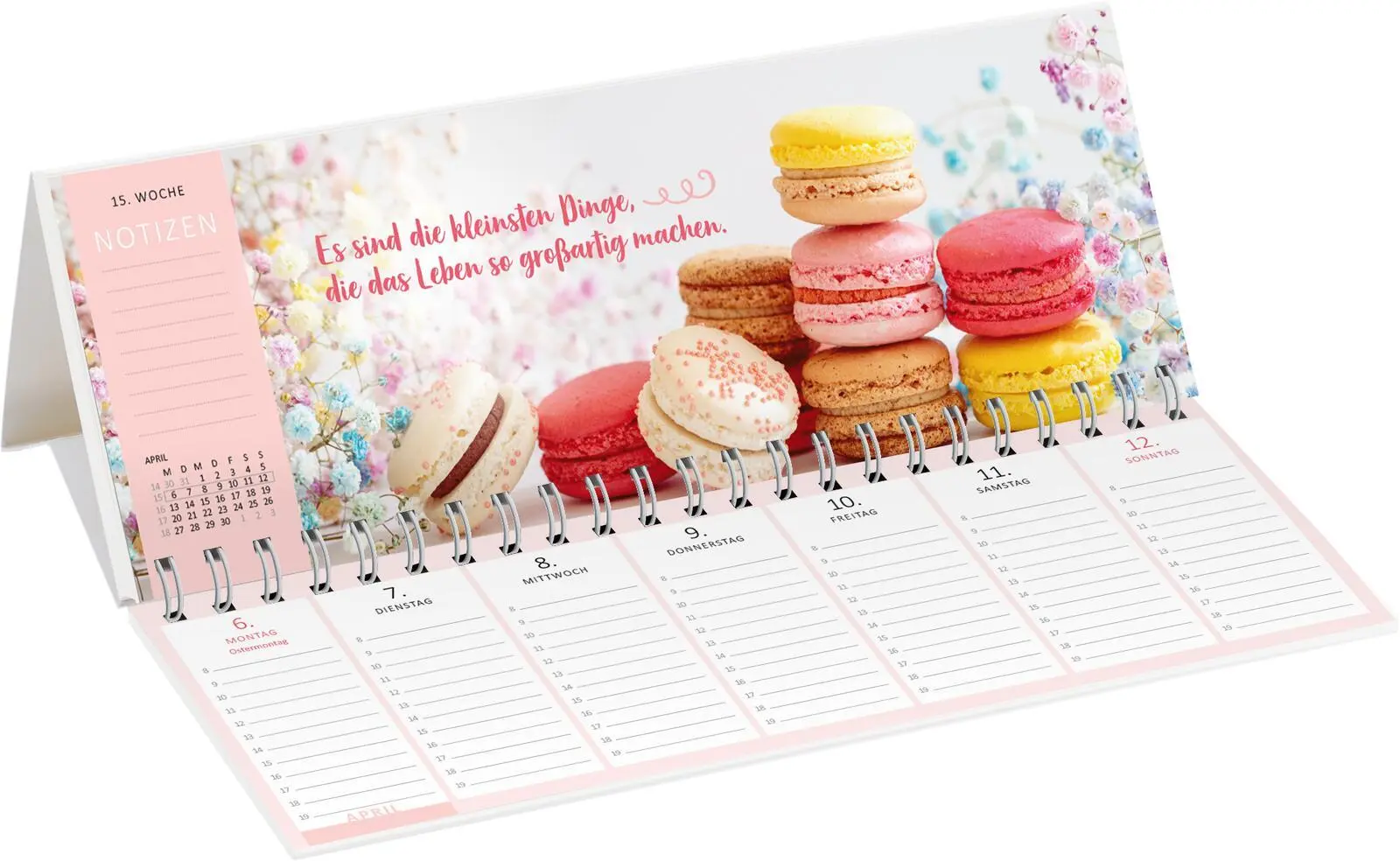 Bild: 4014489135746 | Tischkalender Glücksmomente 2026 | Kalender | 128 S. | Deutsch | 2026