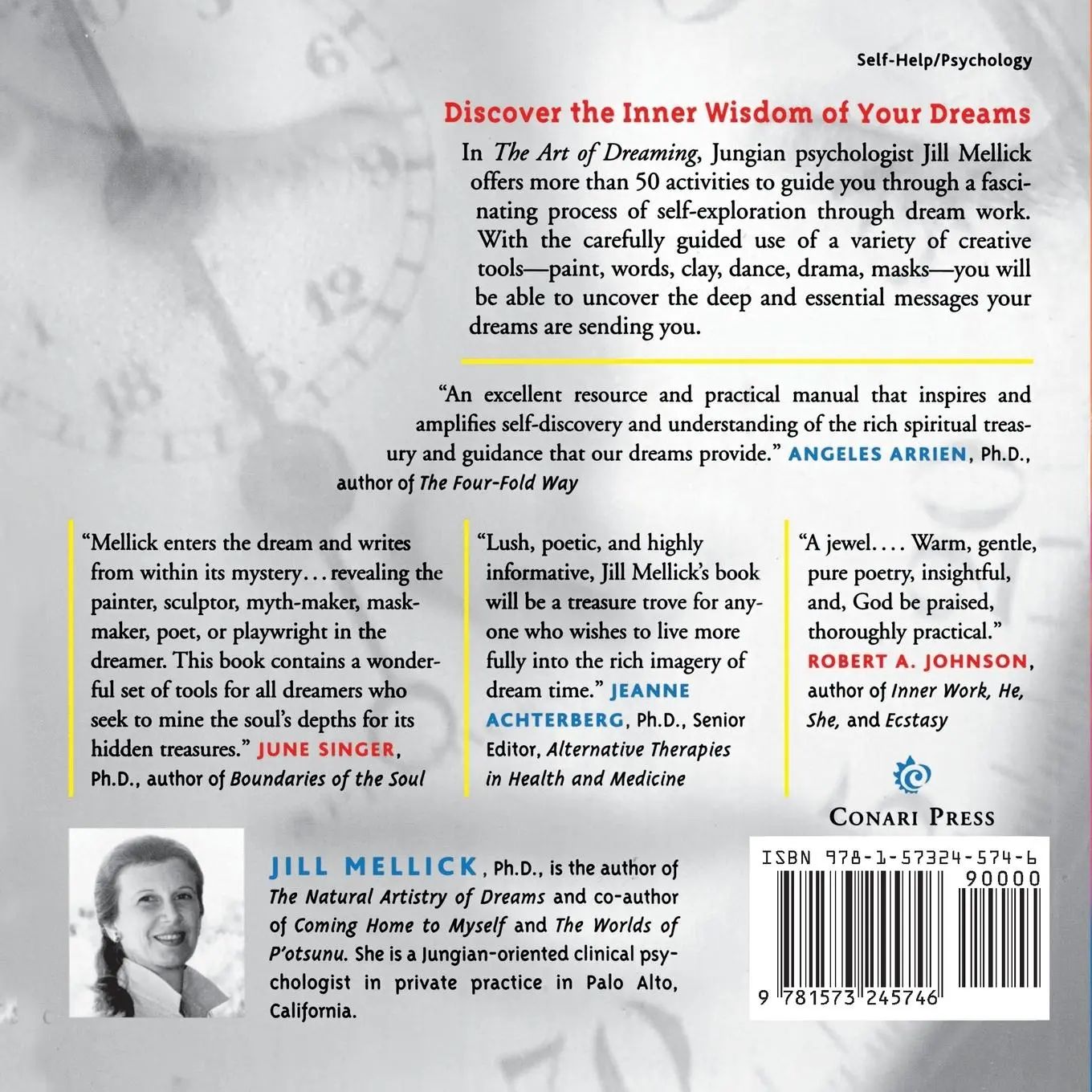 Rückseite: 9781573245746 | The Art of Dreaming | Jill Mellick | Taschenbuch | Englisch | 2001