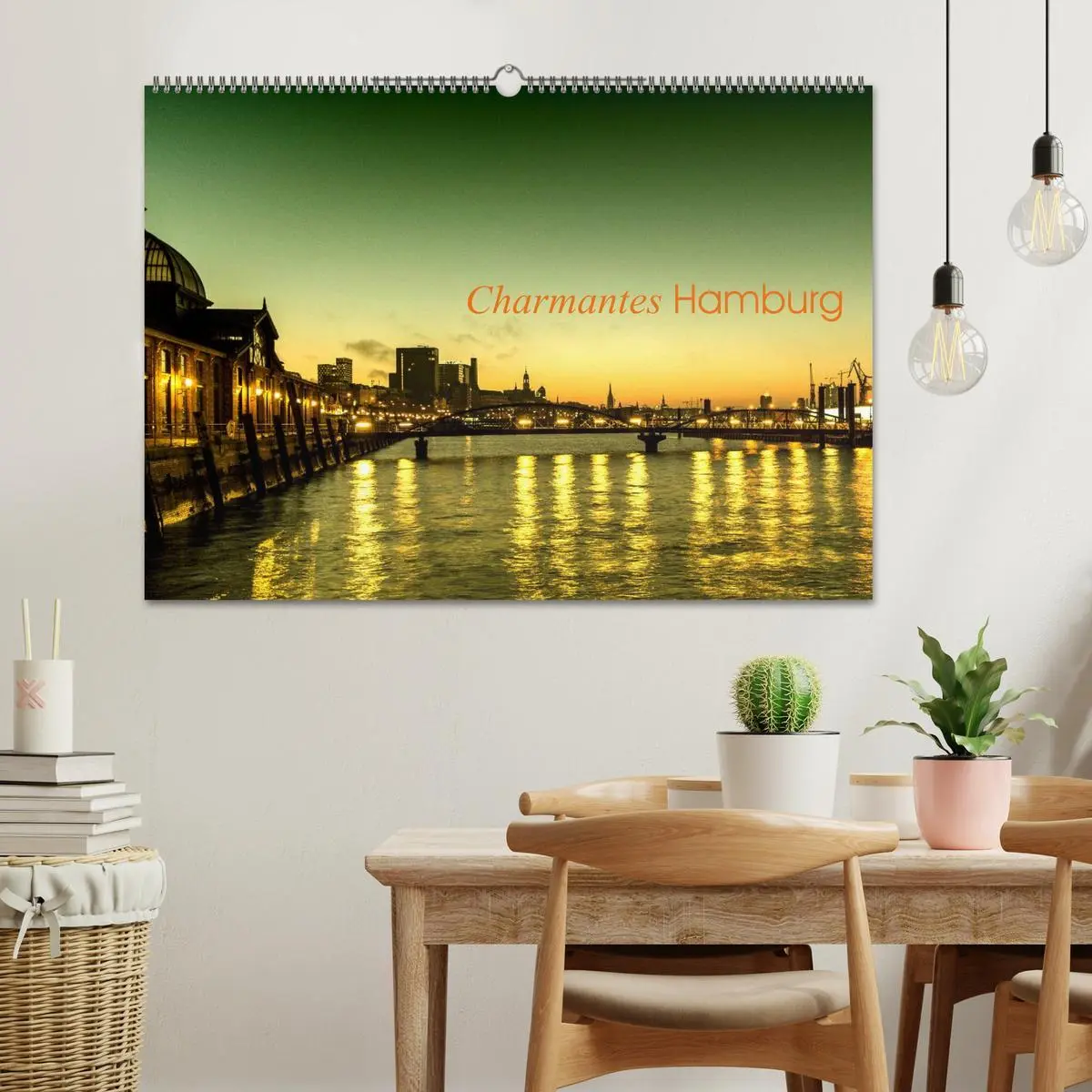 Bild: 9783516095746 | Charmantes Hamburg (Wandkalender 2026 DIN A2 quer), CALVENDO...