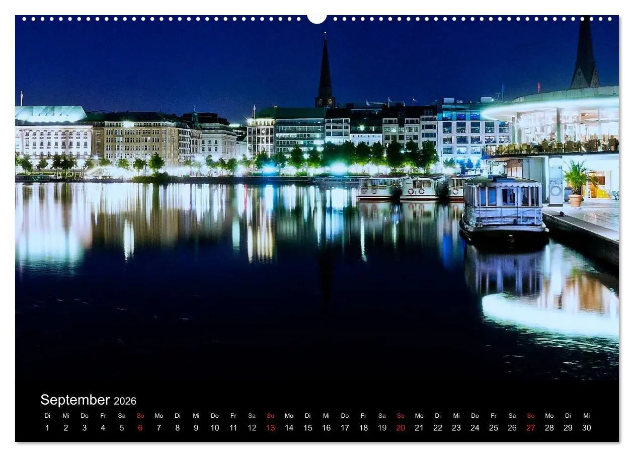 Bild: 9783516095746 | Charmantes Hamburg (Wandkalender 2026 DIN A2 quer), CALVENDO...