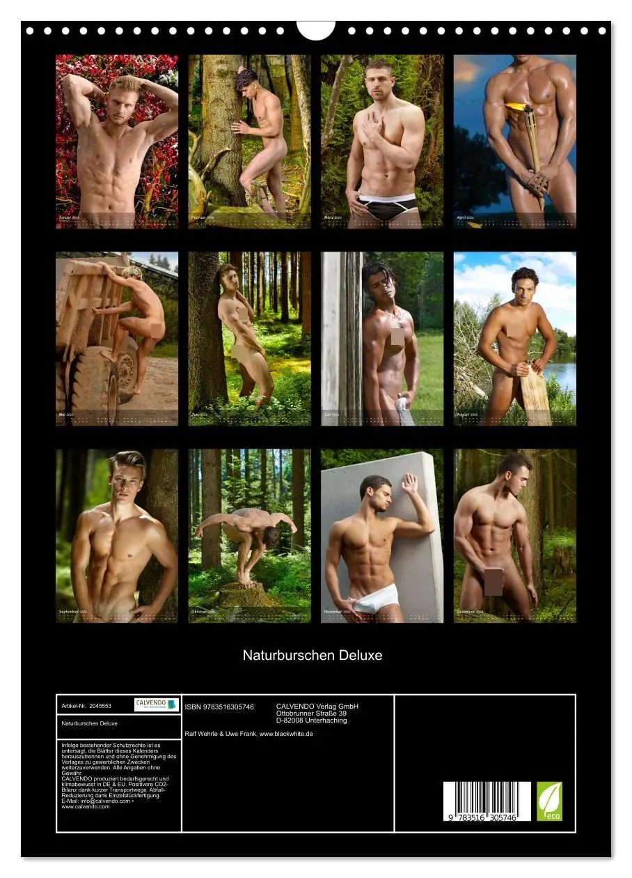 Bild: 9783516305746 | Naturburschen Deluxe (Wandkalender 2026 DIN A3 hoch), CALVENDO...