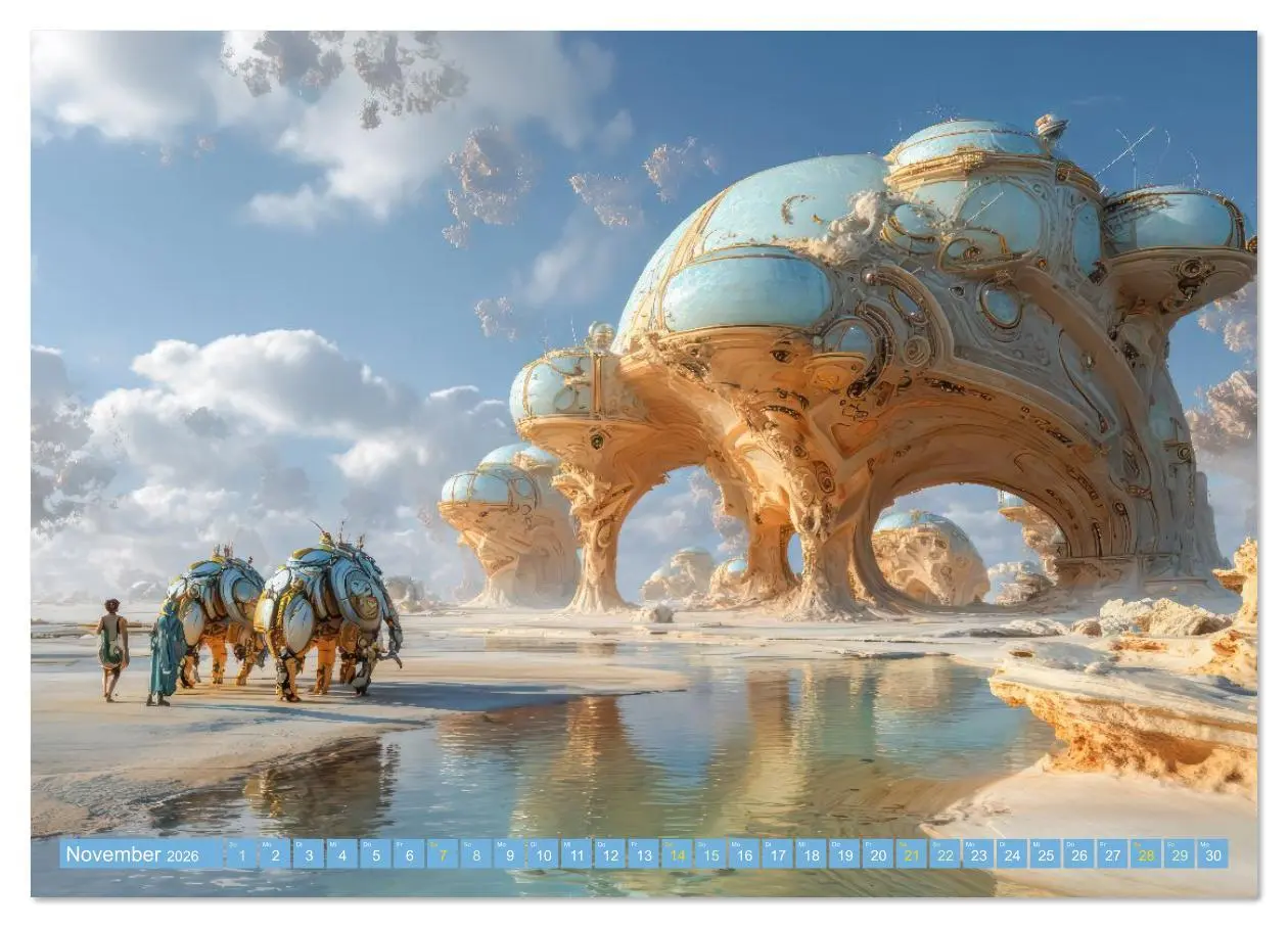 Bild: 9783516615746 | Science Fiction Expeditionen - Reisen ins Unbekannte (Wandkalender...
